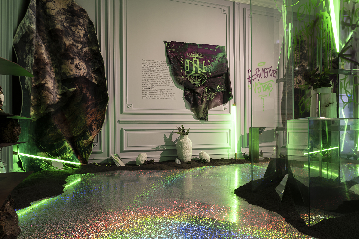 Exhibition design as part of JCP Universe Art Direction