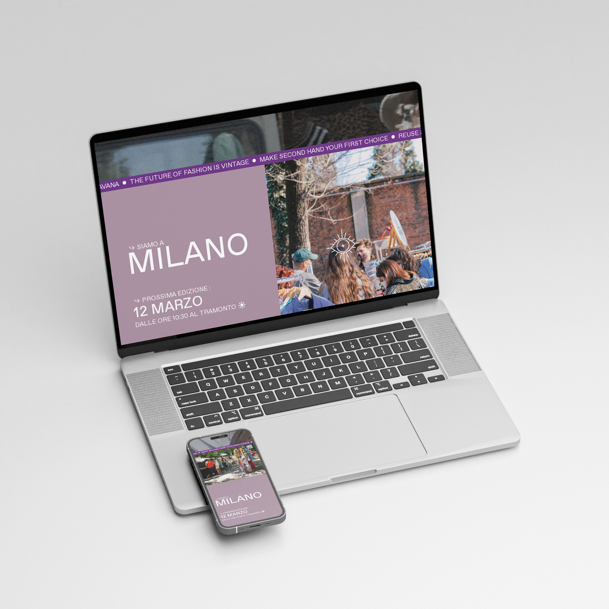 Website for Remira Market Art Direction